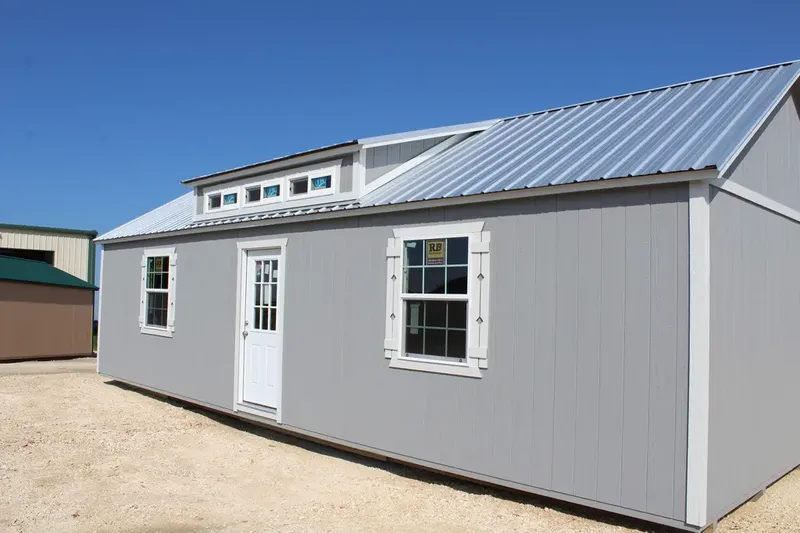 16x36 Dormer Cabin Shell