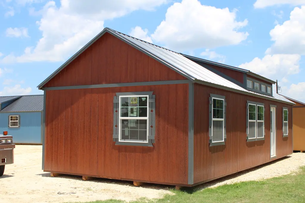 16x40 Dormer Cabin Shell