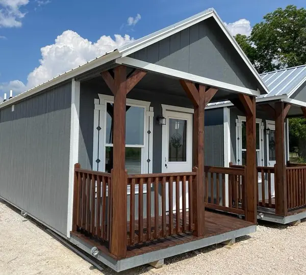 10x20 Tiny Home, exterior with covered porch