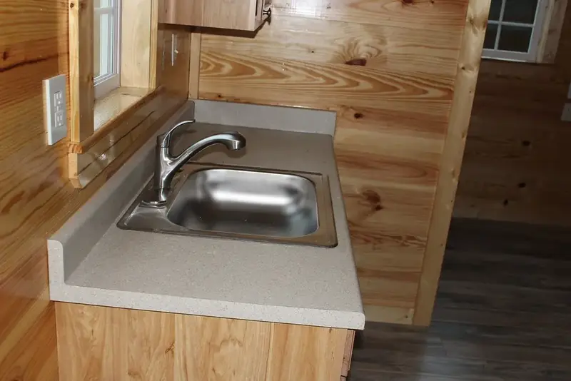 16x38 Tiny Home &ndash; Model 1356, kitchenette